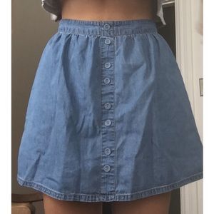 Denim Skirt