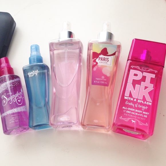 assorted body sprays