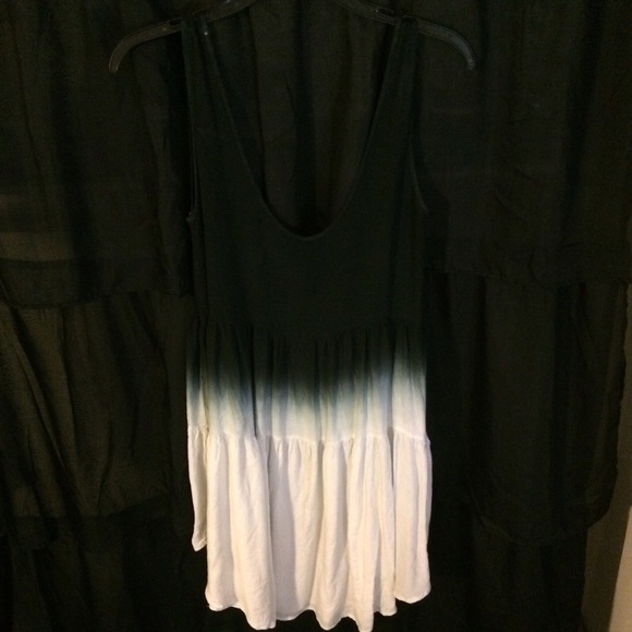 Scoop neck ombre dress!