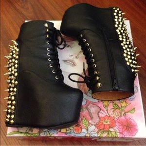 Jeffrey Campbell Damsels with Gold Spikes