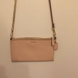 Light Pink coach crossbody
