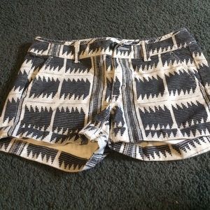 Grey and black shorts