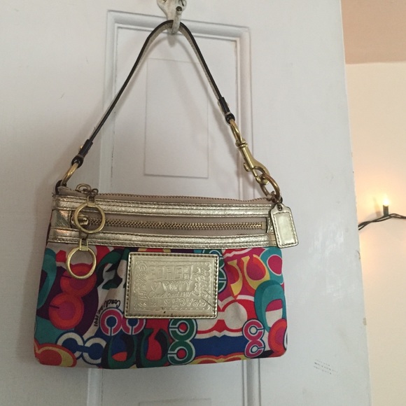 Coach poppy purse