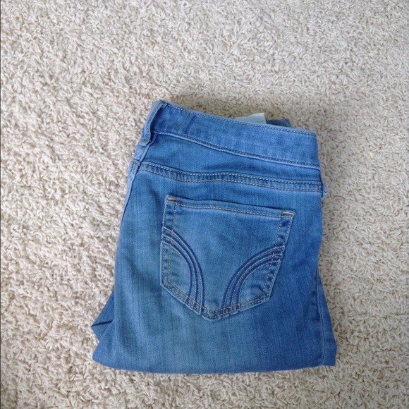 Skinny light wash jeans