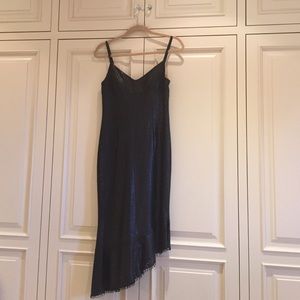 Couture Pamela Dennis leather dress size 6