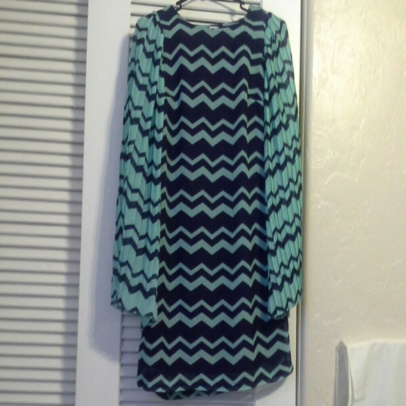 Geometric mini dress