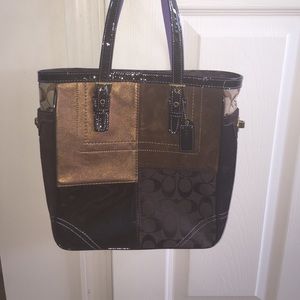 Coach patchwork bag