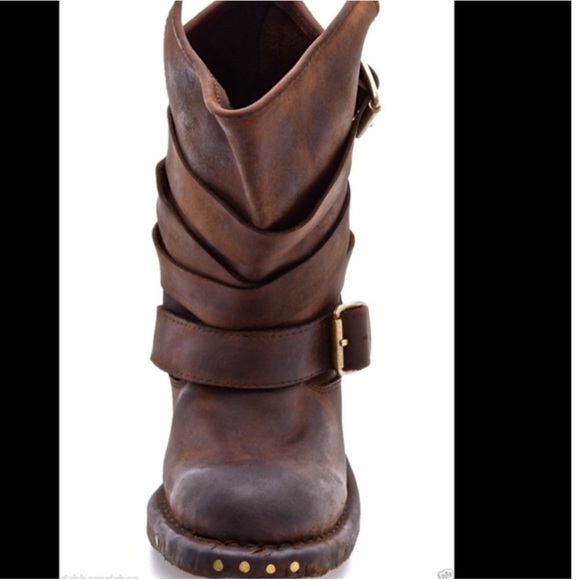 Free People Jeffrey Campbell brown wrap Boots 7 - Picture 3 of 4