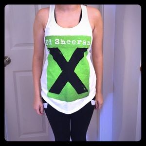 Ed Sheeran concert tank top