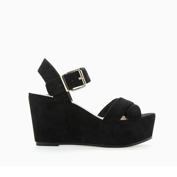 Mango Brand New Black Platforms - Picture 2 of 4
