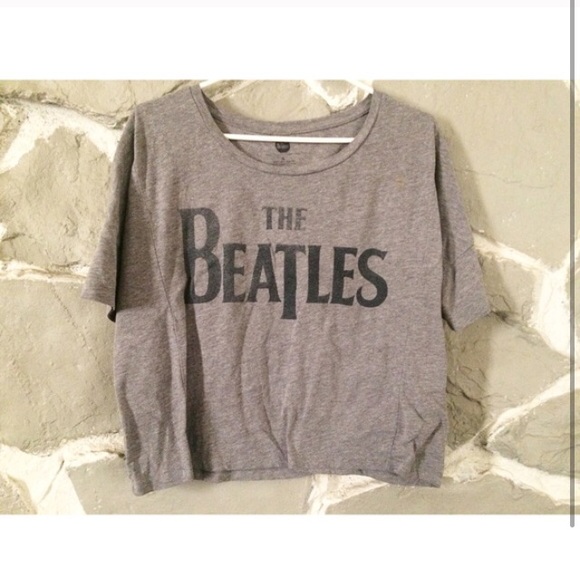 Off shoulder Beatles top