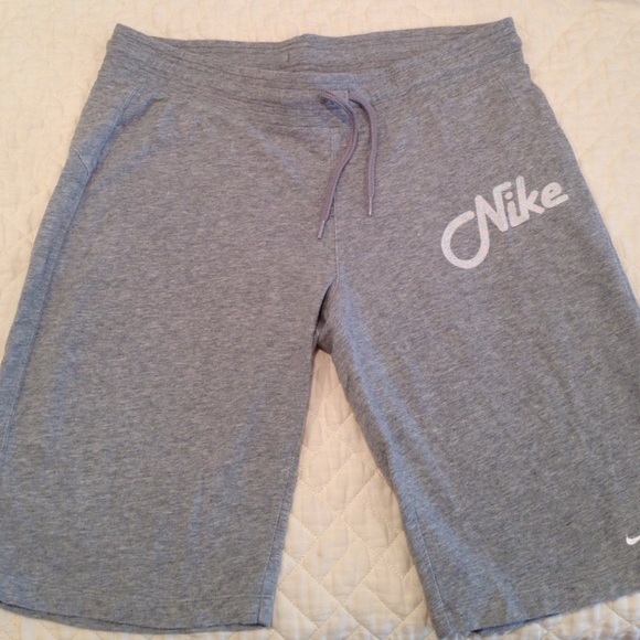 Gray Nike shorts