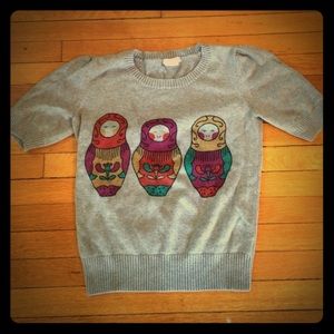 📚SALE📚Cropped grey sweater