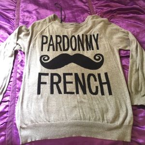Pardon My French Long Sleeve