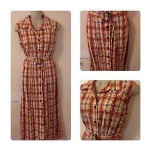 Sleeveless, Cotton Dress