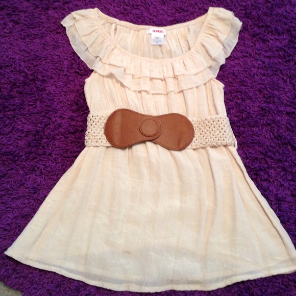 Cream tank top