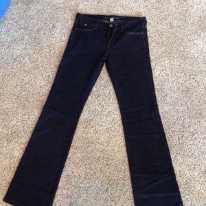 Banana Republic dark denim boot cut size 29L