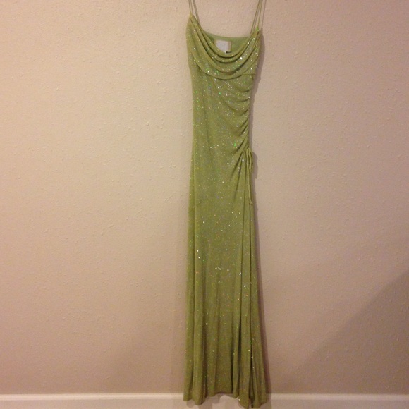 Seafoam Green Evening Gown