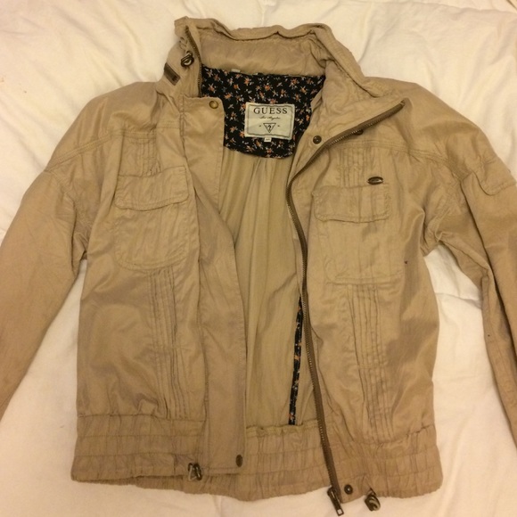 Beige GUESS jacket