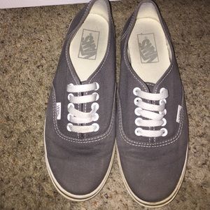Grey Vans