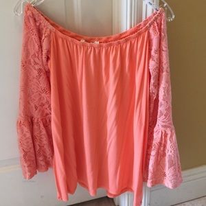 VaVa by Joy Han pink/coral top NWOT
