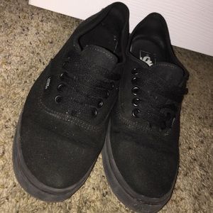 Black Vans
