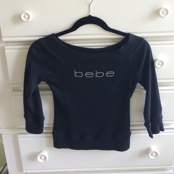 Bebe black shirt