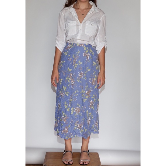 Vintage Floral Skirt