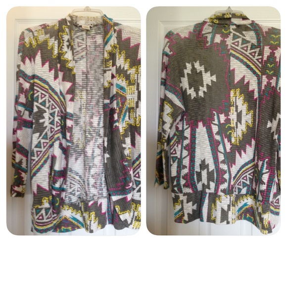 Tribal Print Blazer