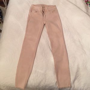 light pink/nude american eagel outfitters jeans
