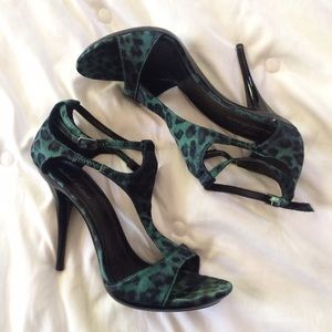 Leopard Heels