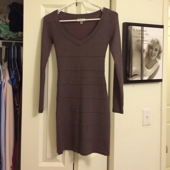 Shimmery purple GUESS dress