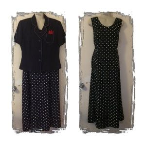 Sleeveless Dress W/Jacket