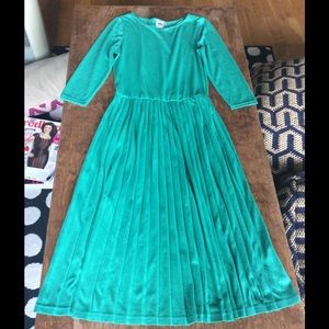 ASOS Midi Dress With Pleated Skirt