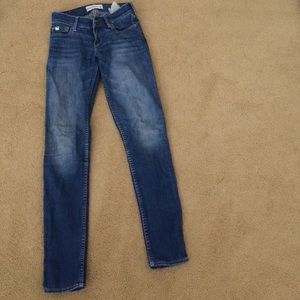 Abercrombie medium wash skinny jeans