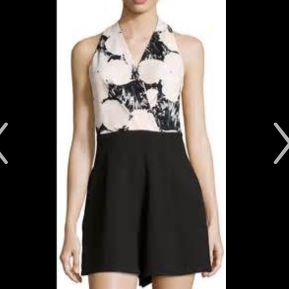 Romeo+Juliet Couture Halter Short Romper - Picture 4 of 4