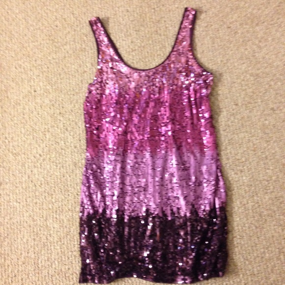 Express sequin dress ! Size large