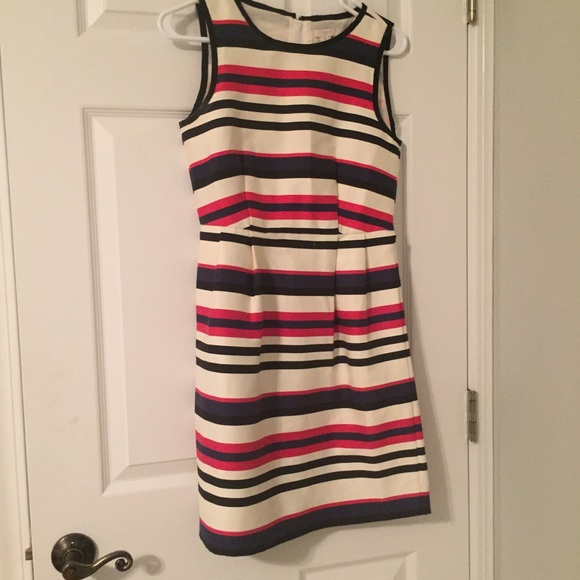 jcrew striped dress!
