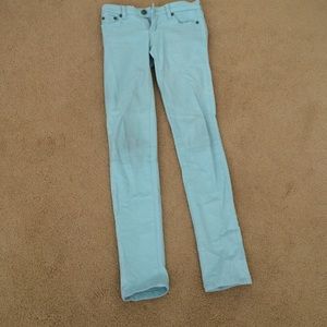 Baby blue skinny comfy jeans