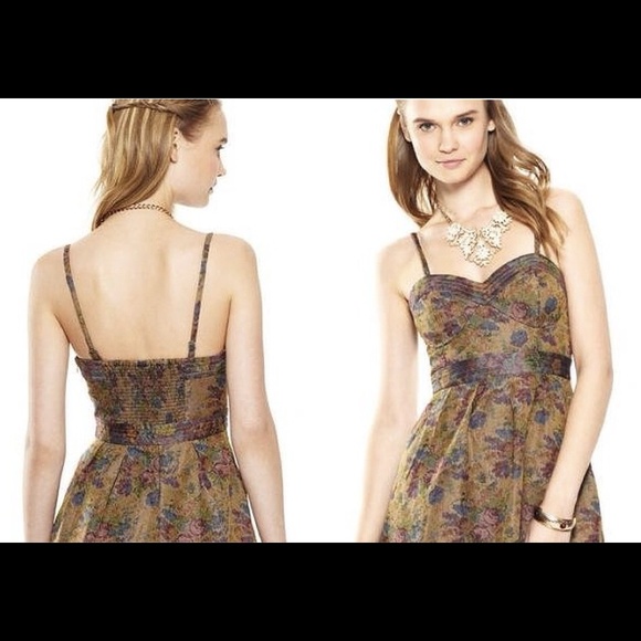 Free People THE FOILED TAPESTRY DRESS - Sz 0 NWT - Picture 3 of 4