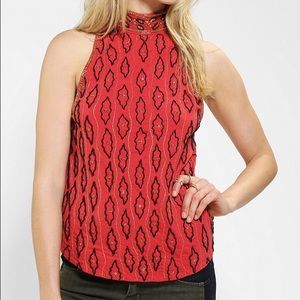 Urban outfitters delicate beaded top