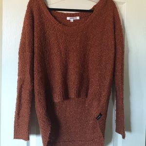 RVCA Super Soft and Cozy High Low Sweater- S