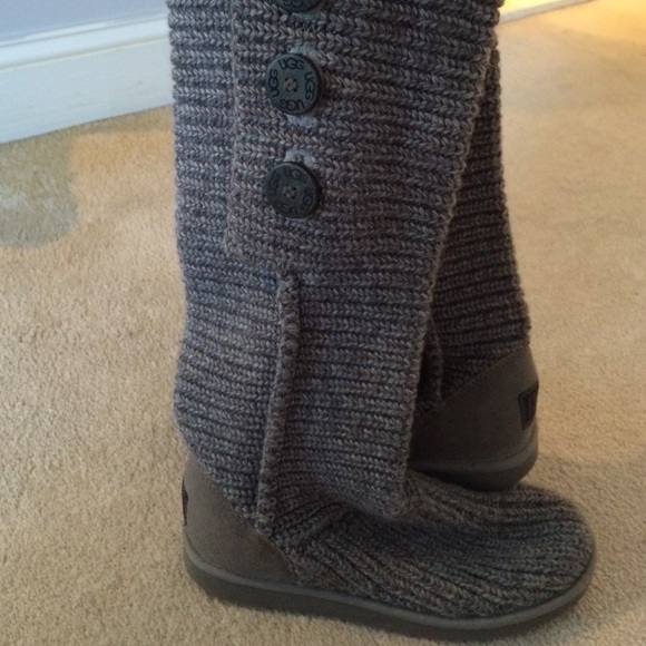 Gray "sweater" Uggs