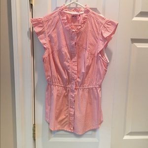 Odille from Anthropologie striped top