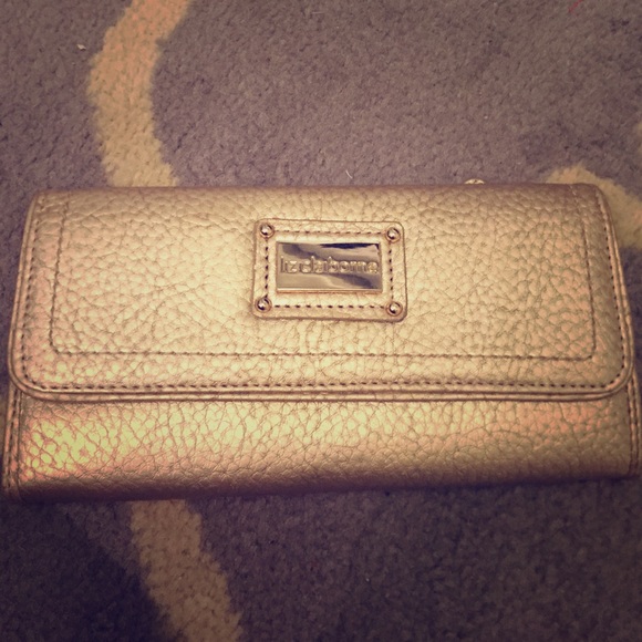 Liz Claiborne gold wallet