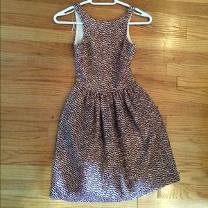 ON HOLD| Multi colored polka dot skater dress-ZARA