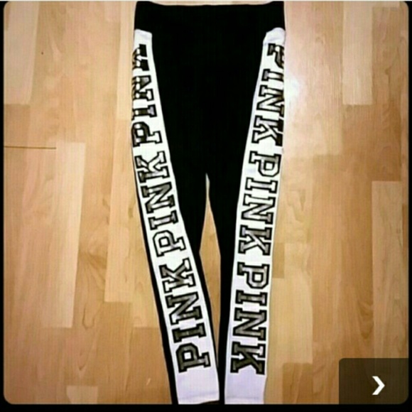 VS pink leggings