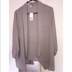 Semi Sheer Blazer style Jacket by Forever 21