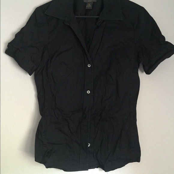 Classic Black Blouse - Picture 2 of 3