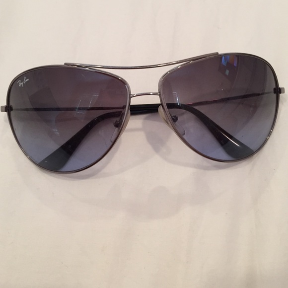 Ray ban aviator fade smokey grey blue